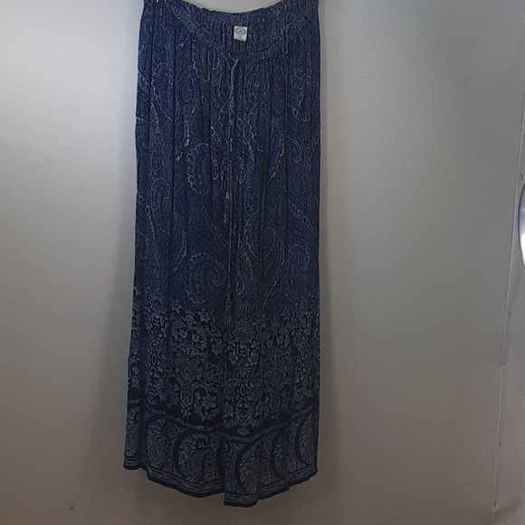 BILA MADE IN INDIA TRIBAL PRINT PANTS PETITE MED - Picture 1 of 6